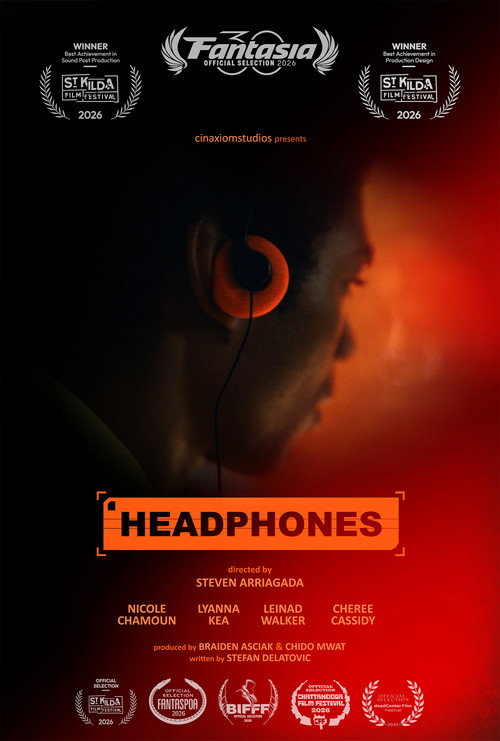 Movie poster for Headphones (2026)