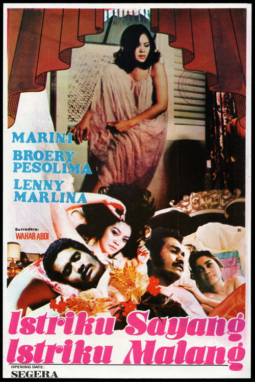 Movie poster for Istriku Sayang Istriku Malang (1977)