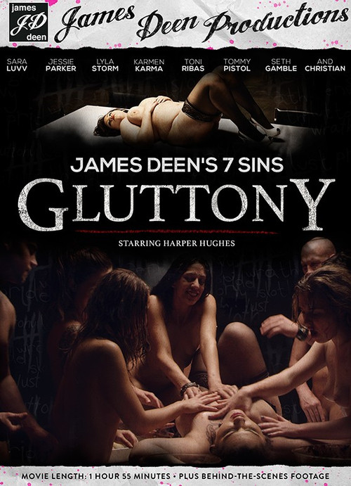 Movie poster for James Deen's 7 Sins: Gluttony (2014)