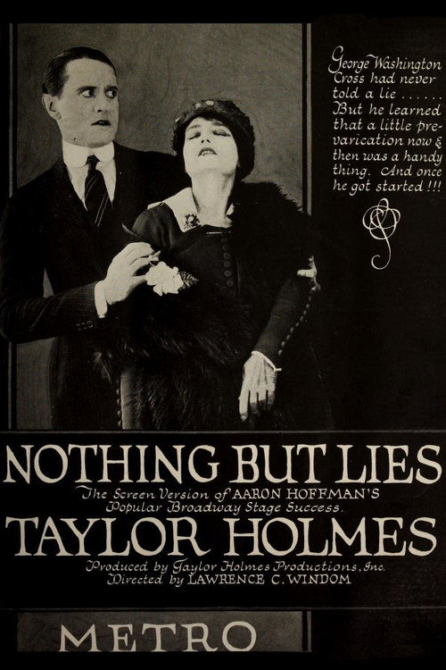 Movie poster for Nothing But Lies (1920)