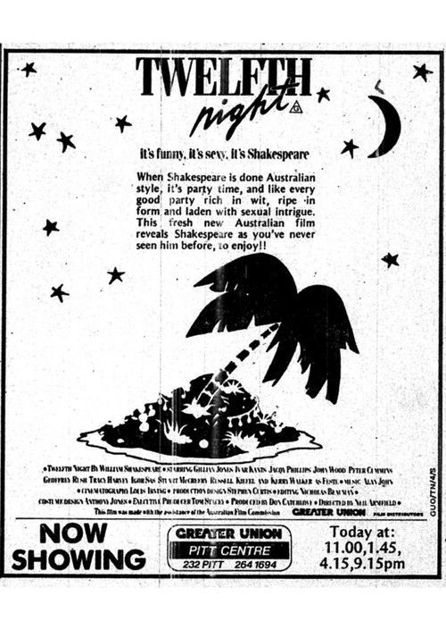 Twelfth Night poster