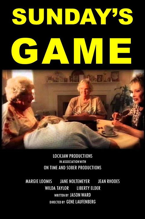Movie poster for Sunday's Game (1999)