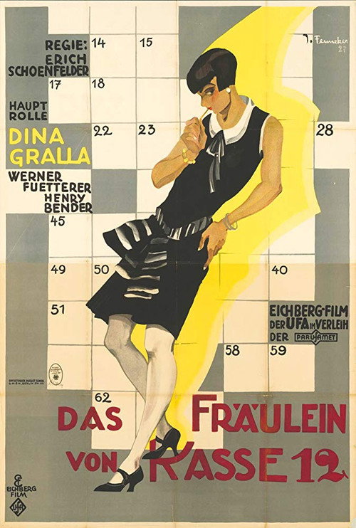 Movie poster for Das Fräulein von Kasse 12 (1928)