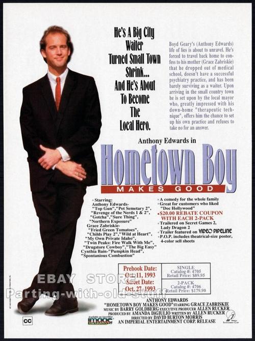 Movie poster for Hometown Boy Makes Good (1990)