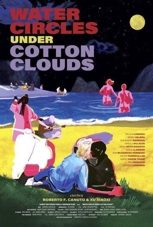 Movie poster for Water Circles Under Cotton Clouds (2023)