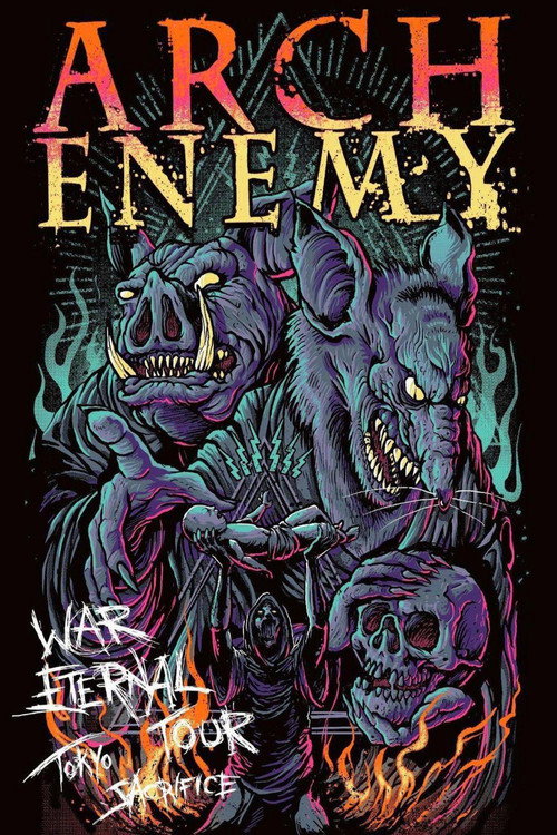 Movie poster for Arch Enemy: War Eternal Tour (Tokyo Sacrifice) (2015)