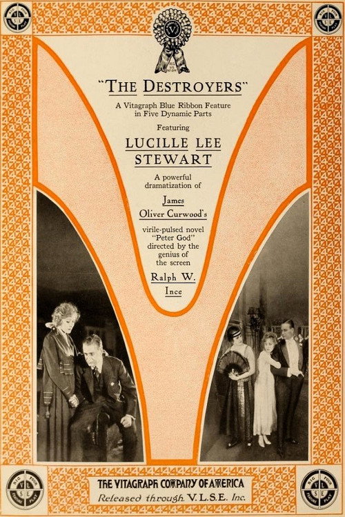 Movie poster for The Destroyers (1916)