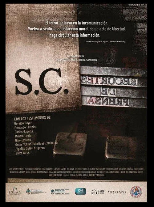 Movie poster for S.C. Recortes de prensa (2014)