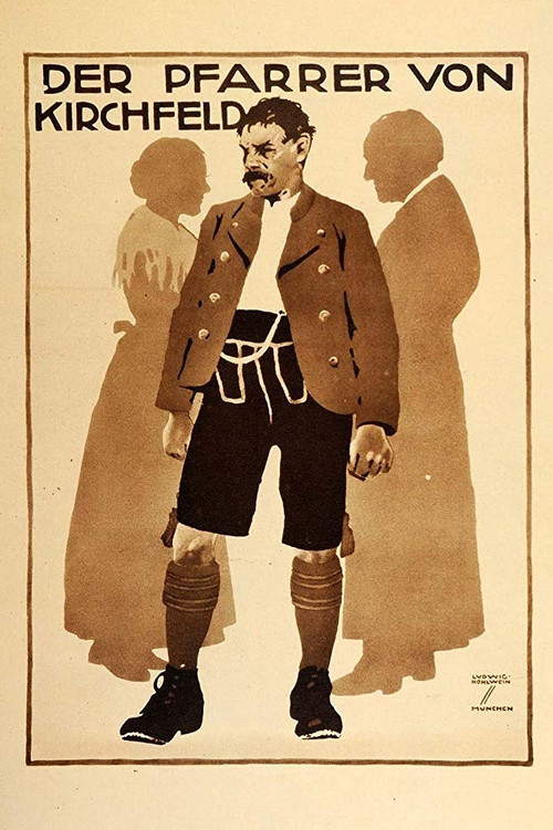 Movie poster for Der Pfarrer von Kirchfeld (1926)