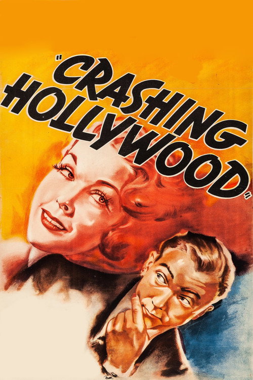 Movie poster for Crashing Hollywood (1938)