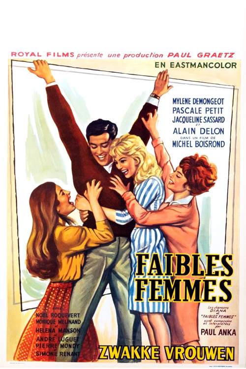 Movie poster for Women Are Weak (1959)