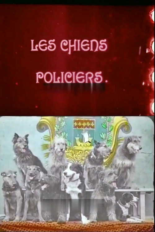 Movie poster for Police Dogs (1907)