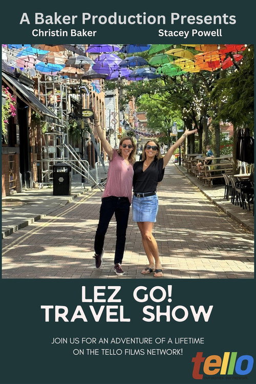 Series poster for Lez Go Travel Show (2024)