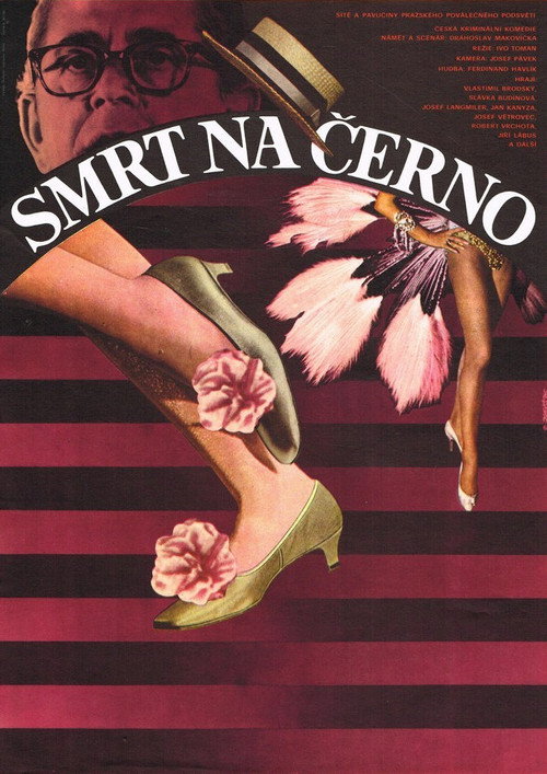Movie poster for Smrt na černo (1977)