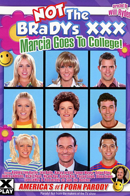 Movie poster for Not the Bradys XXX: Marcia Goes to College! (2013)