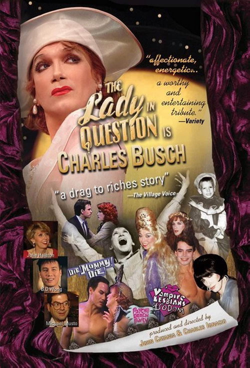 Movie poster for The Lady in Question Is Charles Busch (2005)