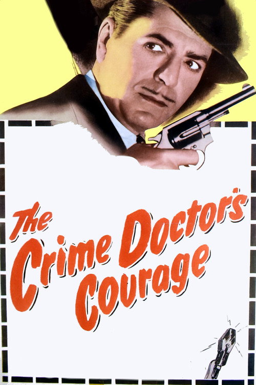 Movie poster for The Crime Doctor's Courage (1945)