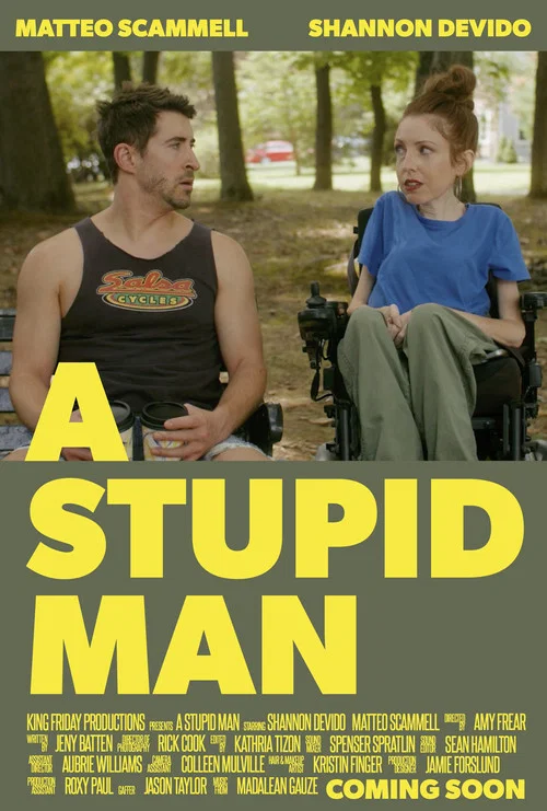 Movie poster for A Stupid Man (2025)