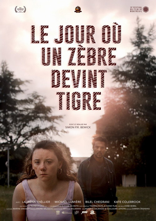 Movie poster for Le jour où un zèbre devint tigre (2025)