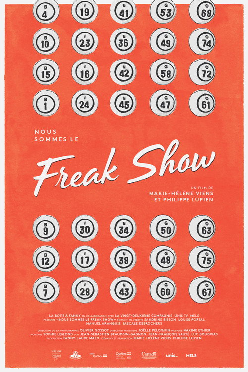 Movie poster for Nous sommes le Freak show (2017)