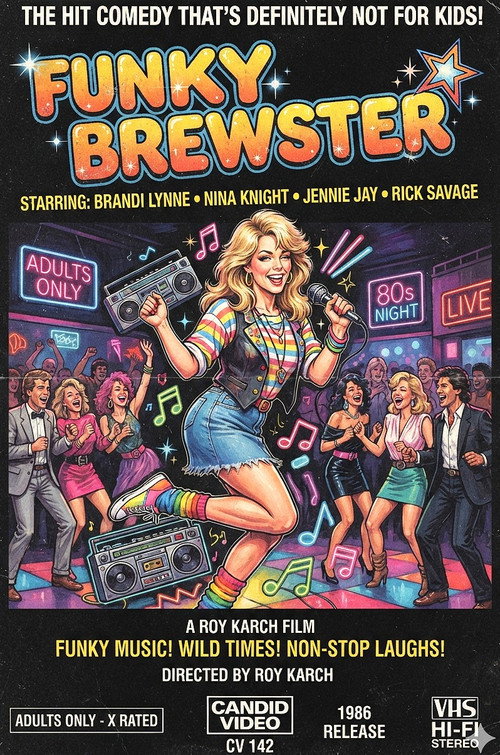 Movie poster for Funky Brewster (1986)