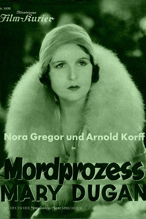 Movie poster for The Trial of Mary Dugan (1931)