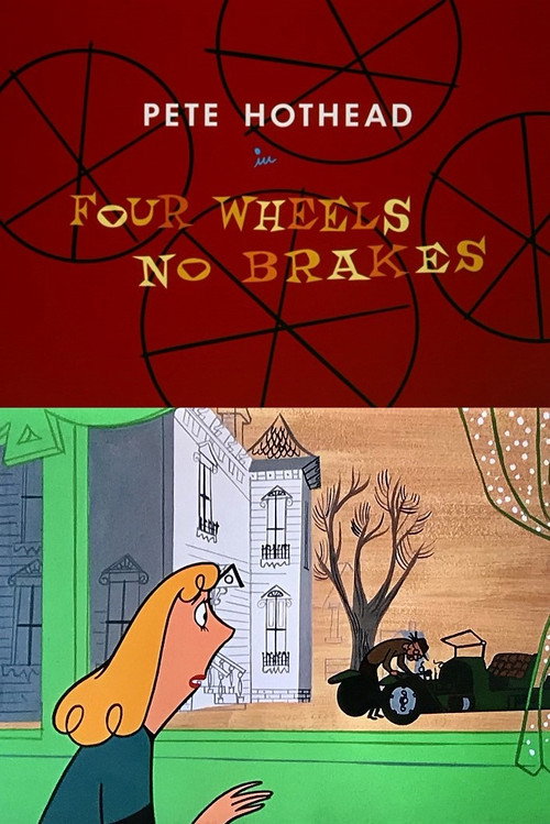 Movie poster for Four Wheels, No Brakes (1954)