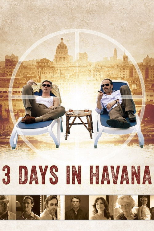 Movie poster for Three Days in Havana (2014)