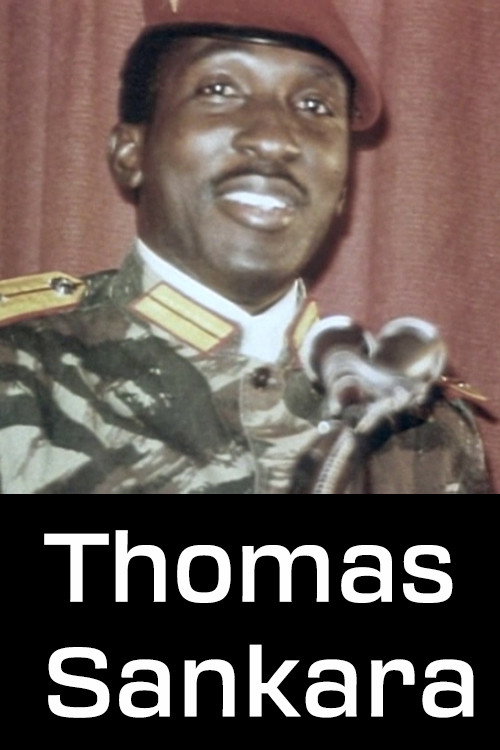 Movie poster for Thomas Sankara (1991)