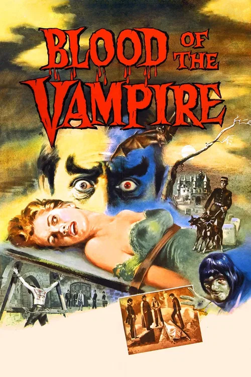 Movie poster for Blood of the Vampire (1958)