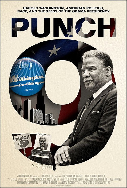 Movie poster for Punch 9 for Harold Washington (2021)