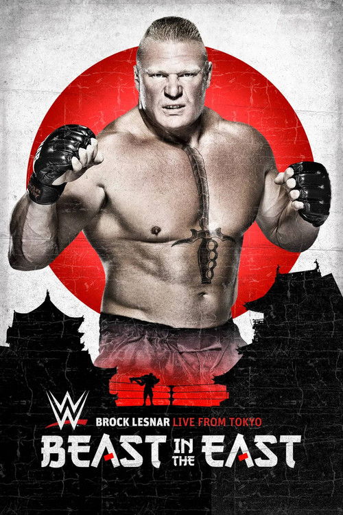 Movie poster for WWE The Beast in the East (2015)