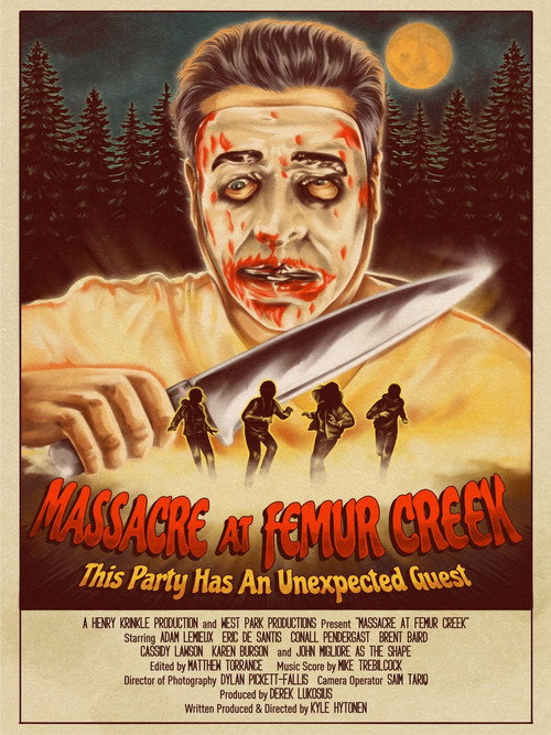 Movie poster for Massacre at Femur Creek (2024)