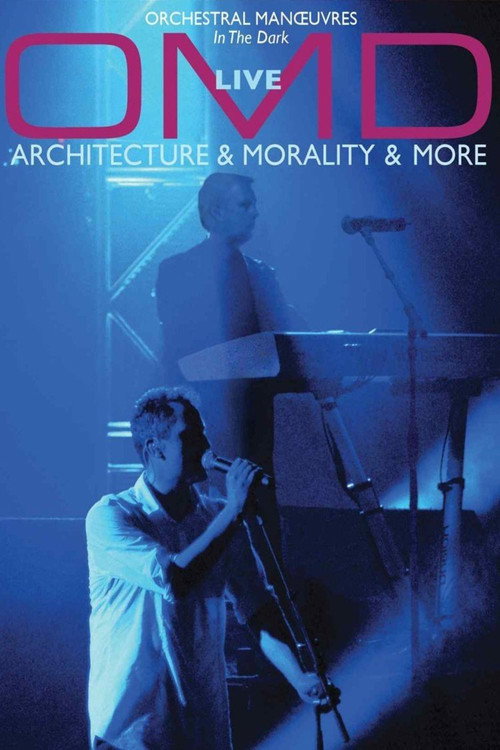 Movie poster for OMD: Live - Architecture & Morality & More (2008)
