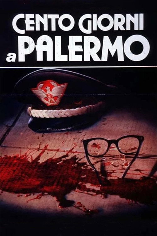 Movie poster for One Hundred Days in Palermo (1984)