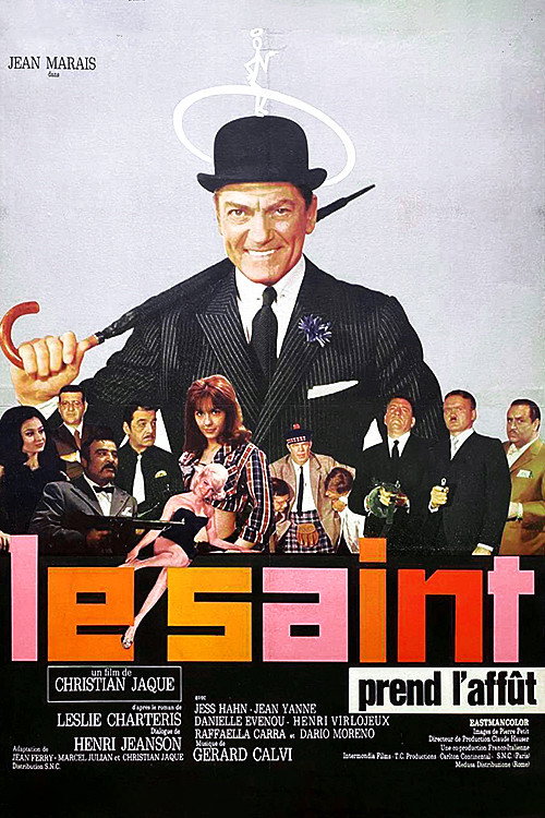 Movie poster for The Saint Lies in Wait (1966)