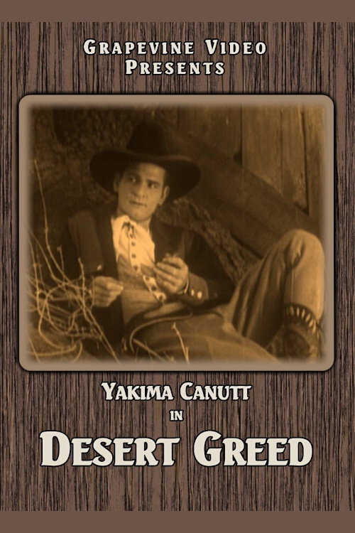 Movie poster for Desert Greed (1926)