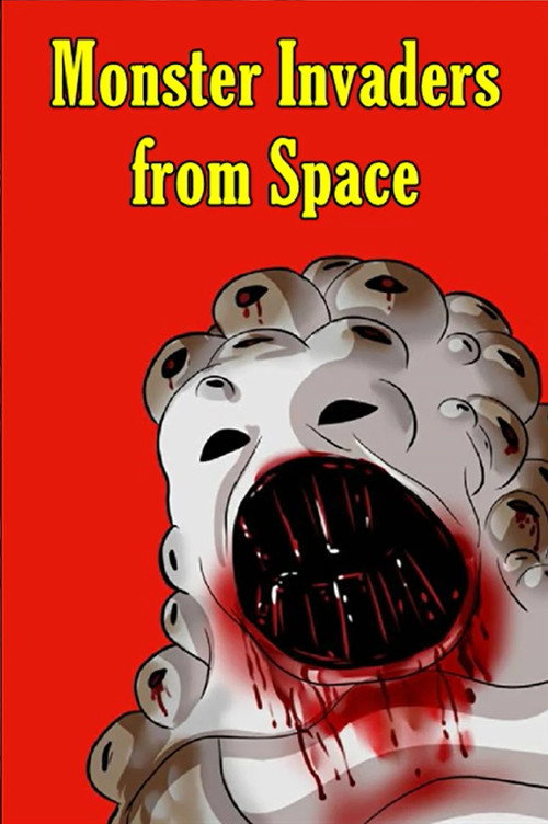 Movie poster for Monster Invaders from Space (2018)