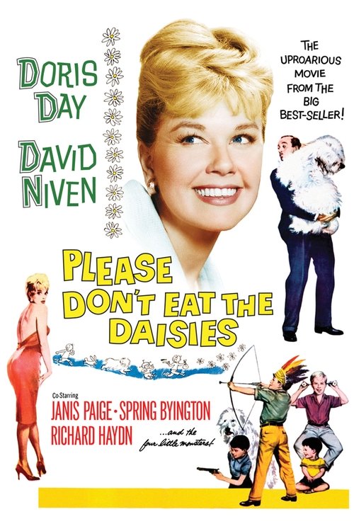 Movie poster for Please Don't Eat the Daisies (1960)