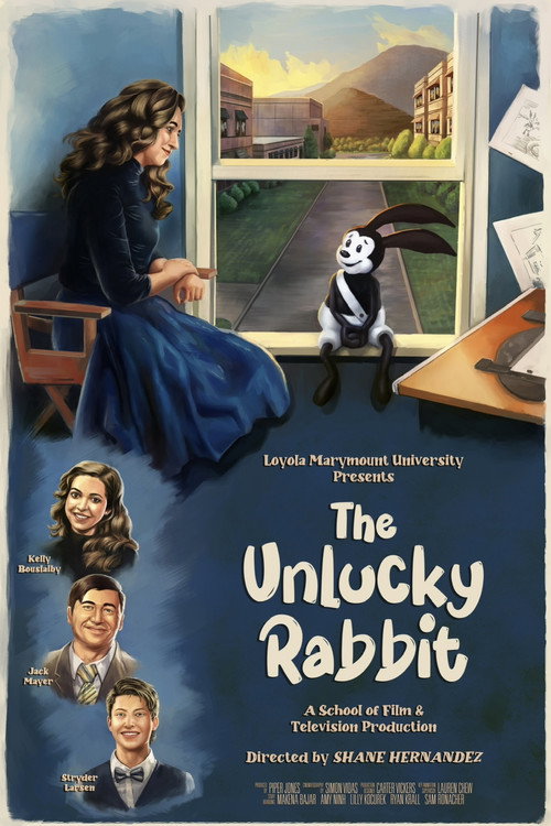 Movie poster for The Unlucky Rabbit (2025)