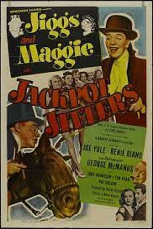 Movie poster for Jiggs and Maggie in Jackpot Jitters (1949)