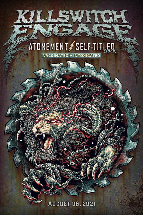 Movie poster for Killswitch Engage: Vaccinated And Intoxicated (2021)