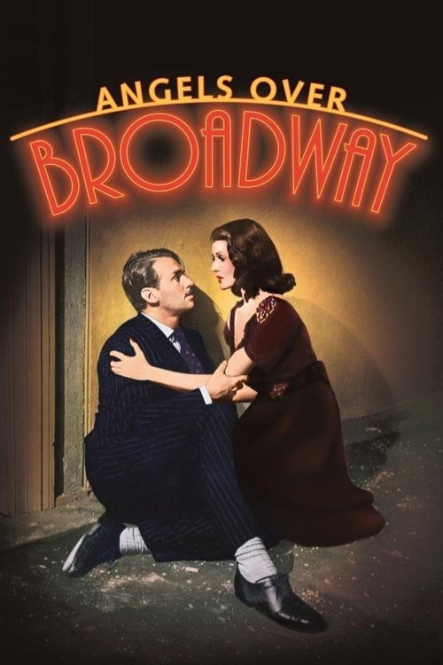 Movie poster for Angels Over Broadway (1940)