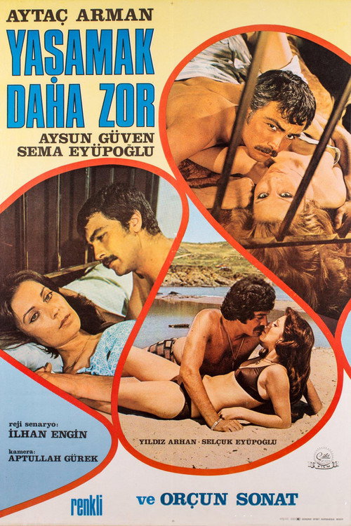 Movie poster for Yaşamak Daha Zor (1975)