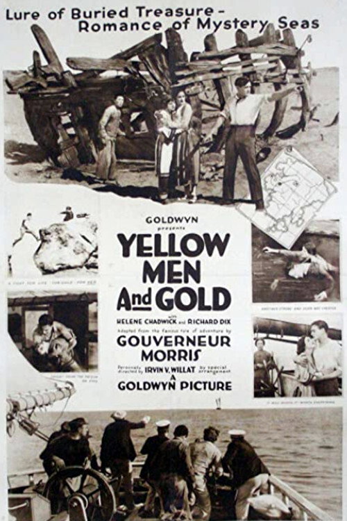 Movie poster for Yellow Men and Gold (1922)
