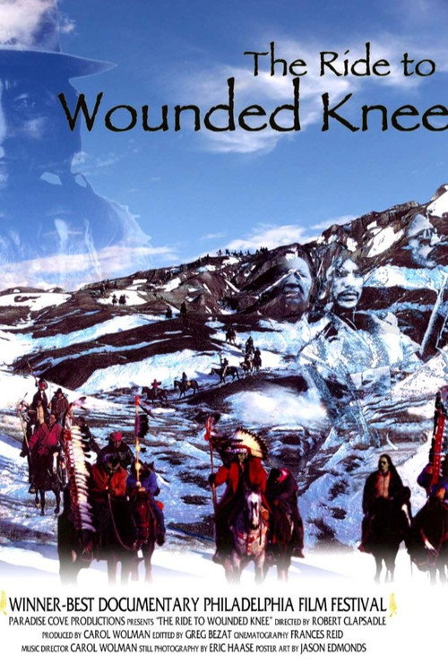 Movie poster for The Ride to Wounded Knee
