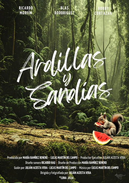 Movie poster for Ardillas y Sandías (2024)