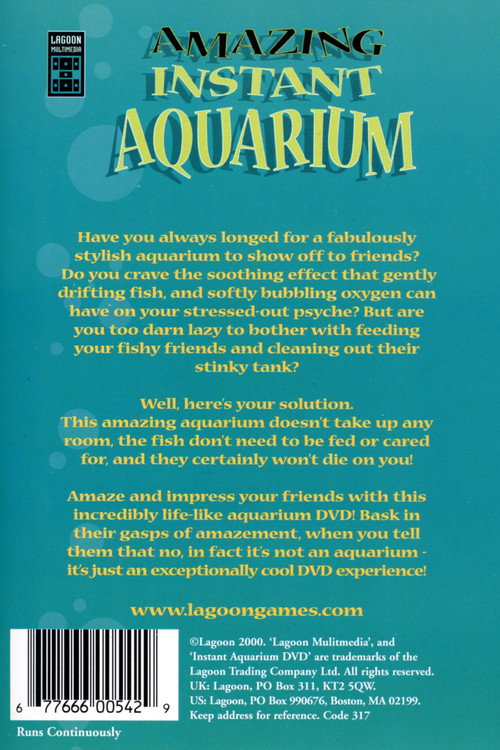 Movie poster for Amazing Instant Aquarium (2000)