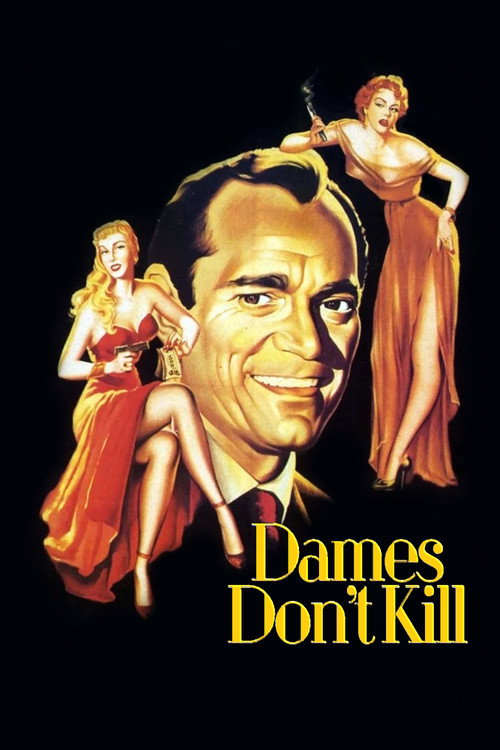 Movie poster for Dames Don't Care (1954)