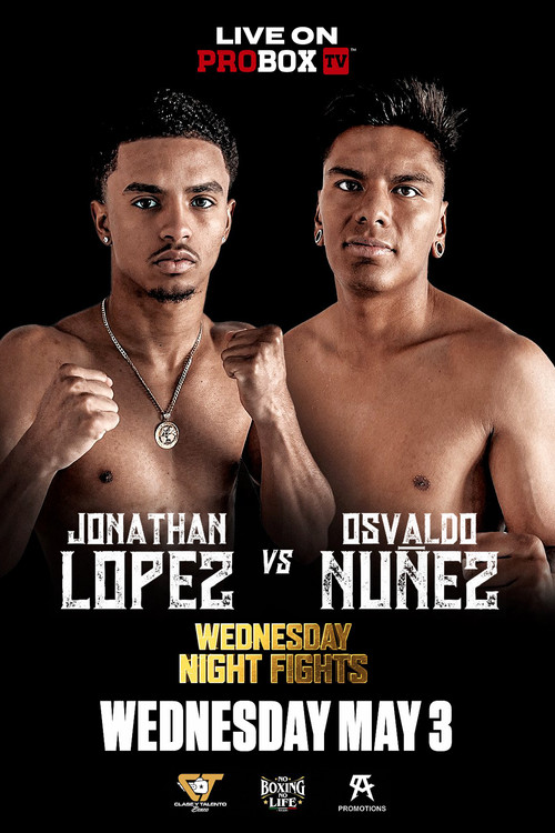 Movie poster for Jonathan Lopez vs. Osvaldo Nunez (2023)
